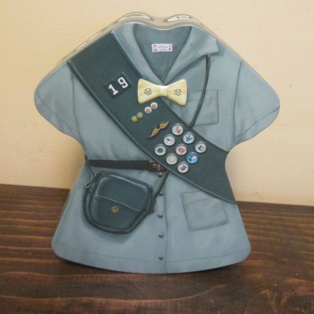 2019 Limited Edition Girl Scout Cookie Tin by Ashton Farms GS USA Memorabilia